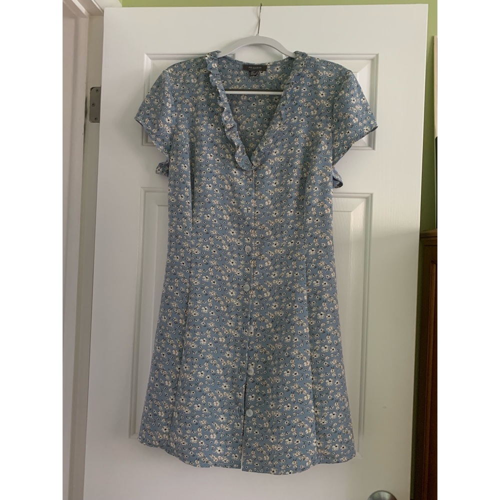 Blue dress